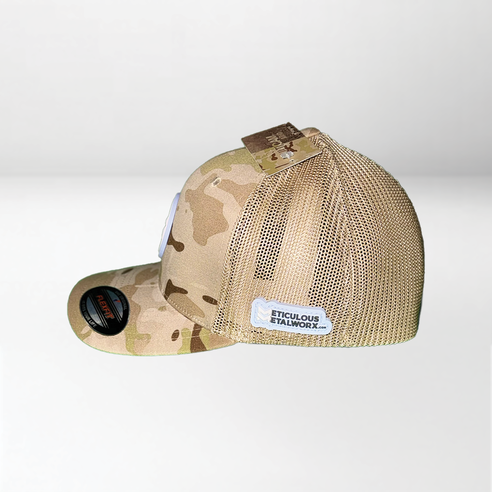 Meticulous Metalworx Yupoong Flexfit Multicam Arid
