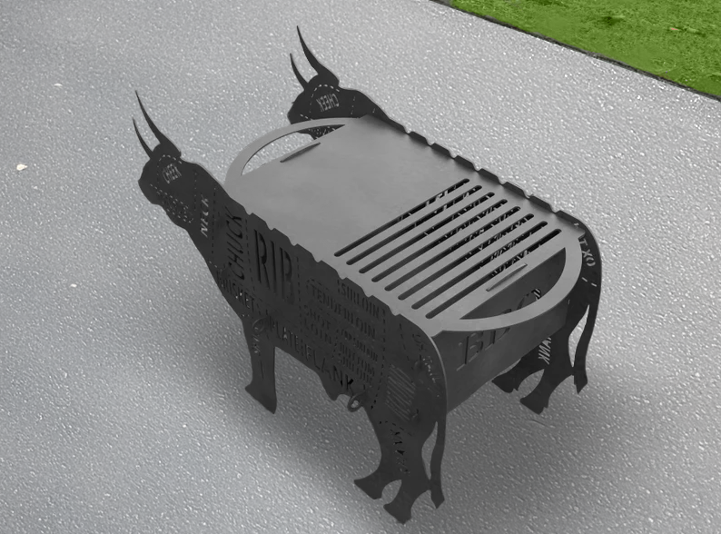 Bull Charcoal Grill